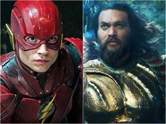 'The Flash' post-credits scene featuring Barry and Aquaman has gone viral