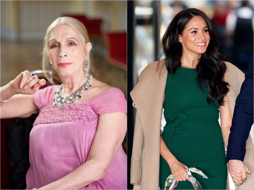 Lady Colin Campbell and Meghan Markle