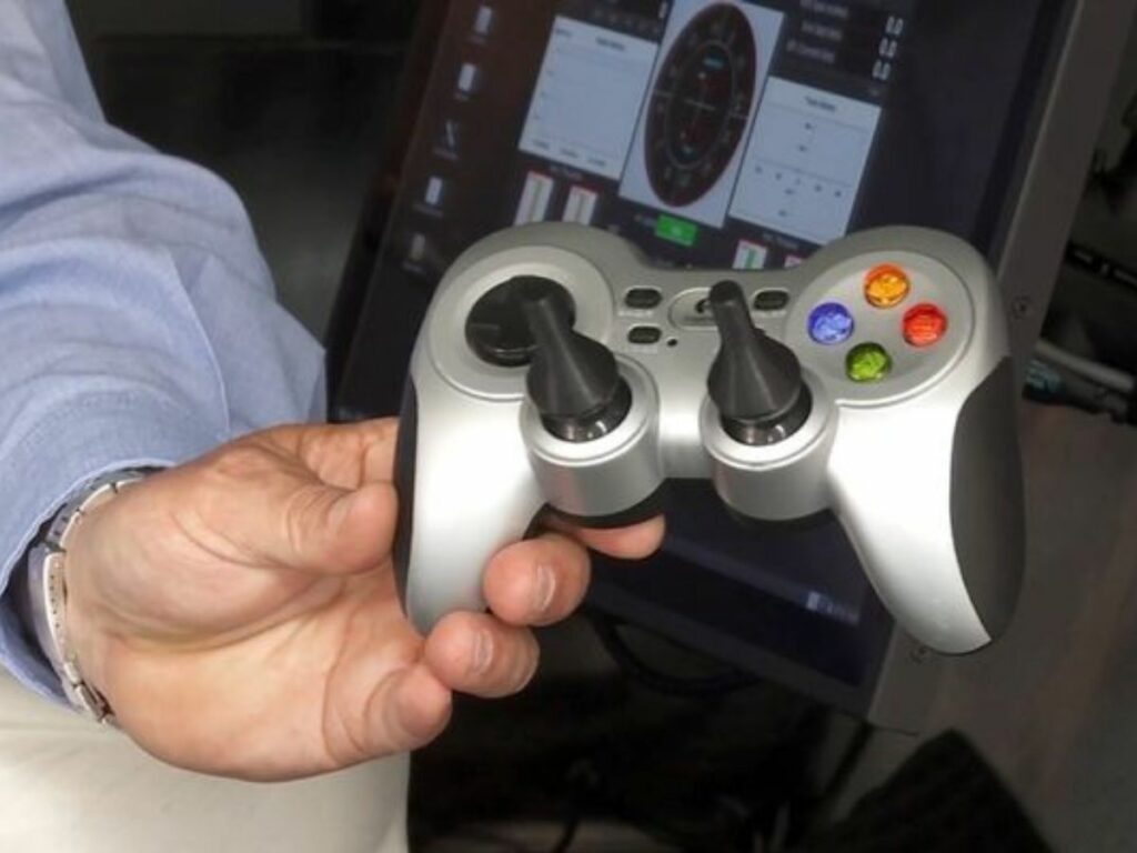 The video game controller 