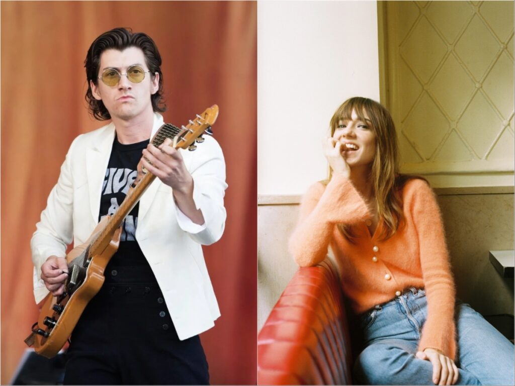 Alex Turner and Louise Verneuil
