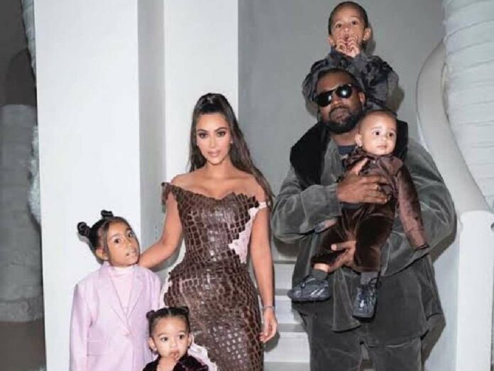 Kim Kardashian hides emotional distress caused by Ye from her kids