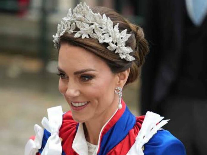 Kate Middleton during King Charles III's coronation