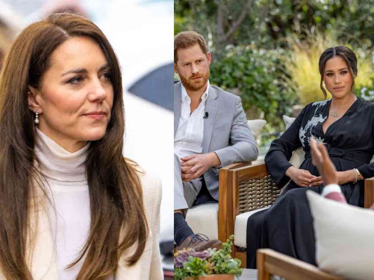 Kate Middleton helped the royal family formulate a statement after the Oprah interview