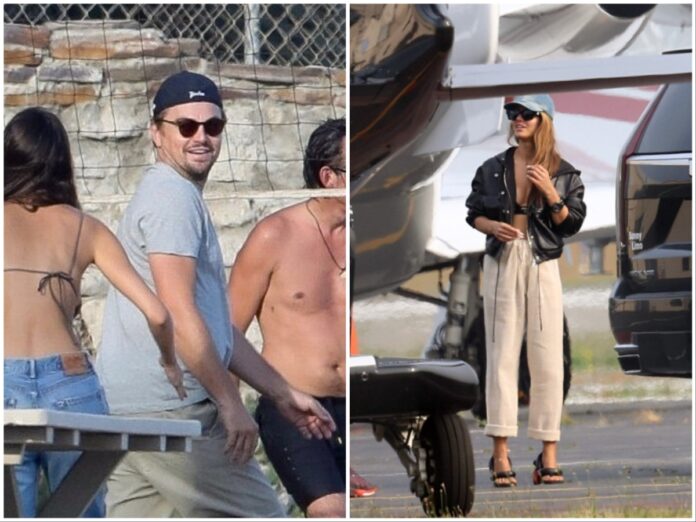 Leonardo DiCaprio spotted with a mystery woman