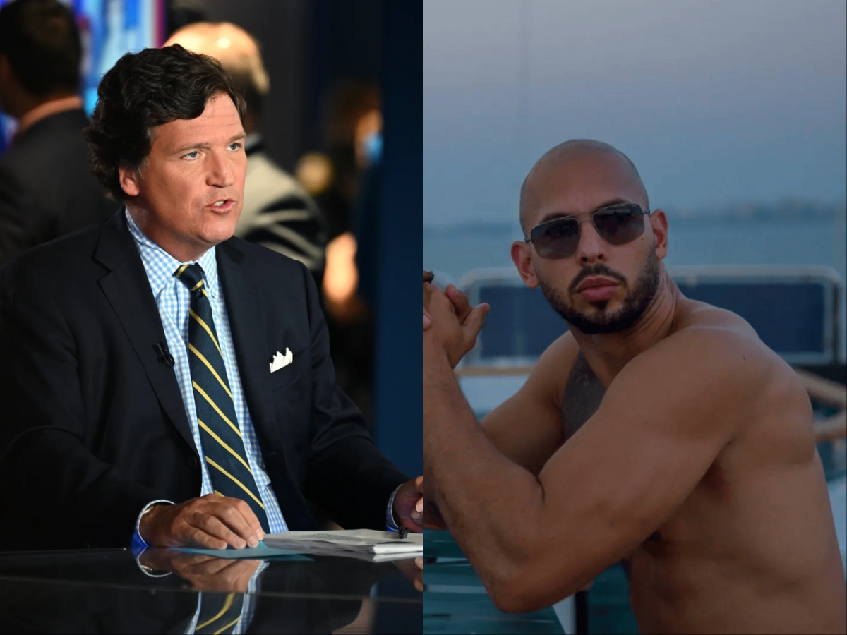 Tucker Carlson Films New Interview With Andrew Tate In An Attempt To Increase His Social Media ...