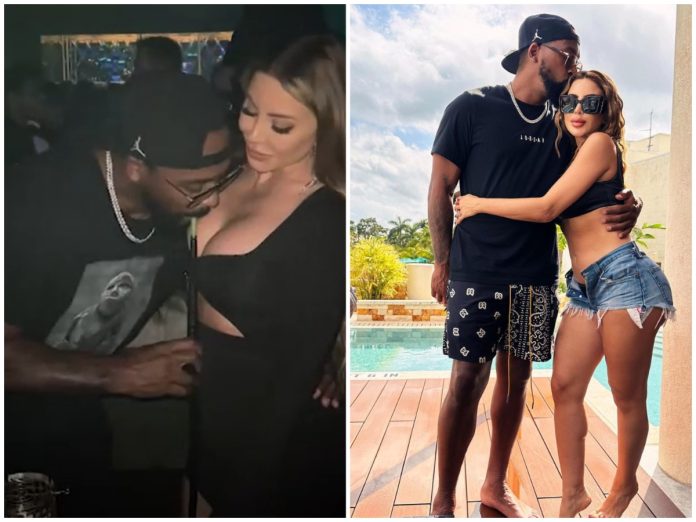 Marcus Jordan shared a steamy video with Larsa Pippen