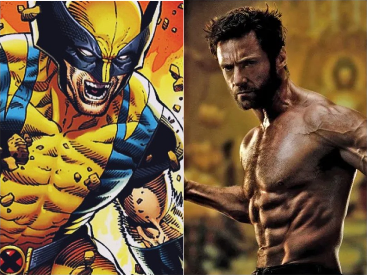 Hugh Jackman Dons The Classic Yellow And Blue Wolverine Suit In Ryan ...