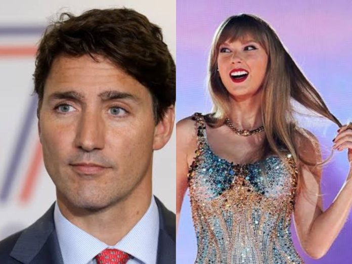 Justin Trudeau invites Taylor Swift to Canada