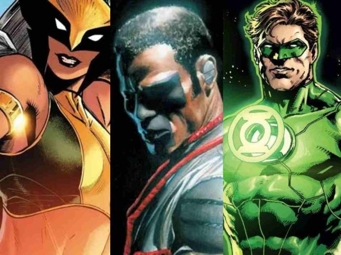 Green Lantern, Guy Gardner, Hawkgirl, And Mister Terrific For 'Superman Legacy'