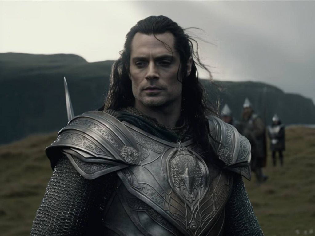 Henry Cavill Stuns As Fëanor In 'The Silmarillion' AI Film Poster