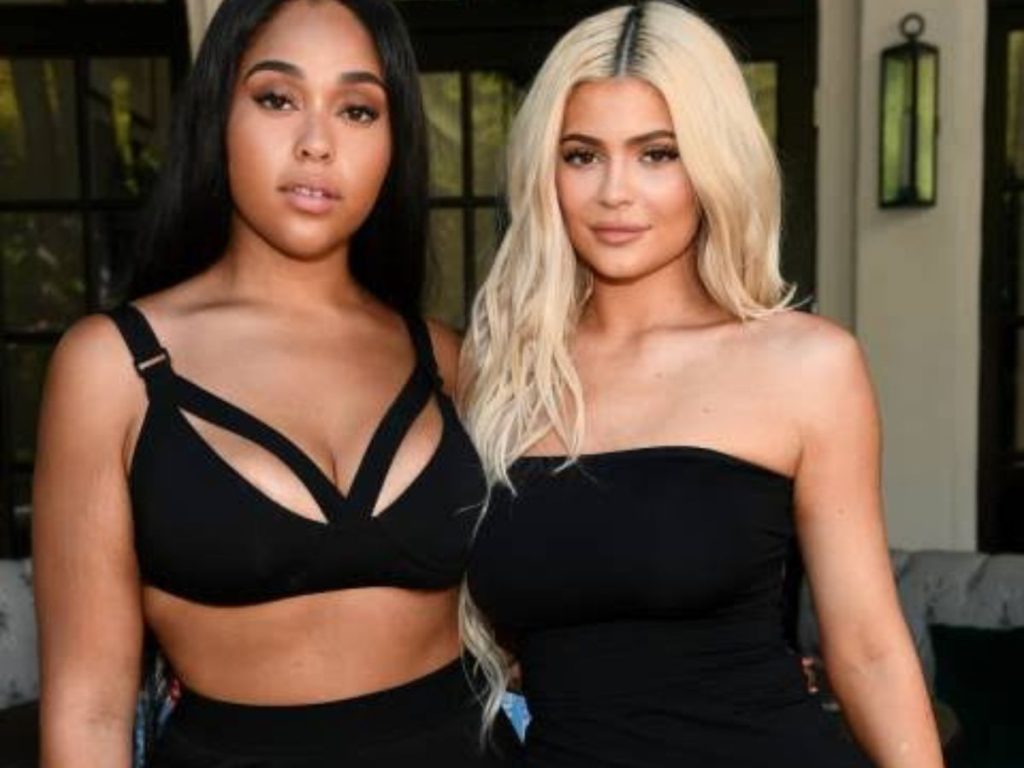 Kylie Jenner and Jordyn Woods 