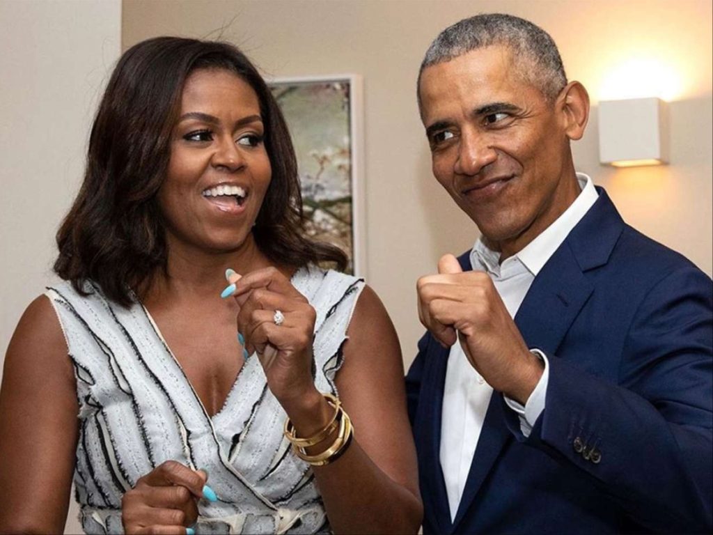 Barack Obama and Michelle Obama