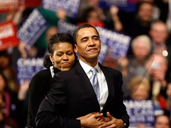 Barack Obama and Michelle Obama