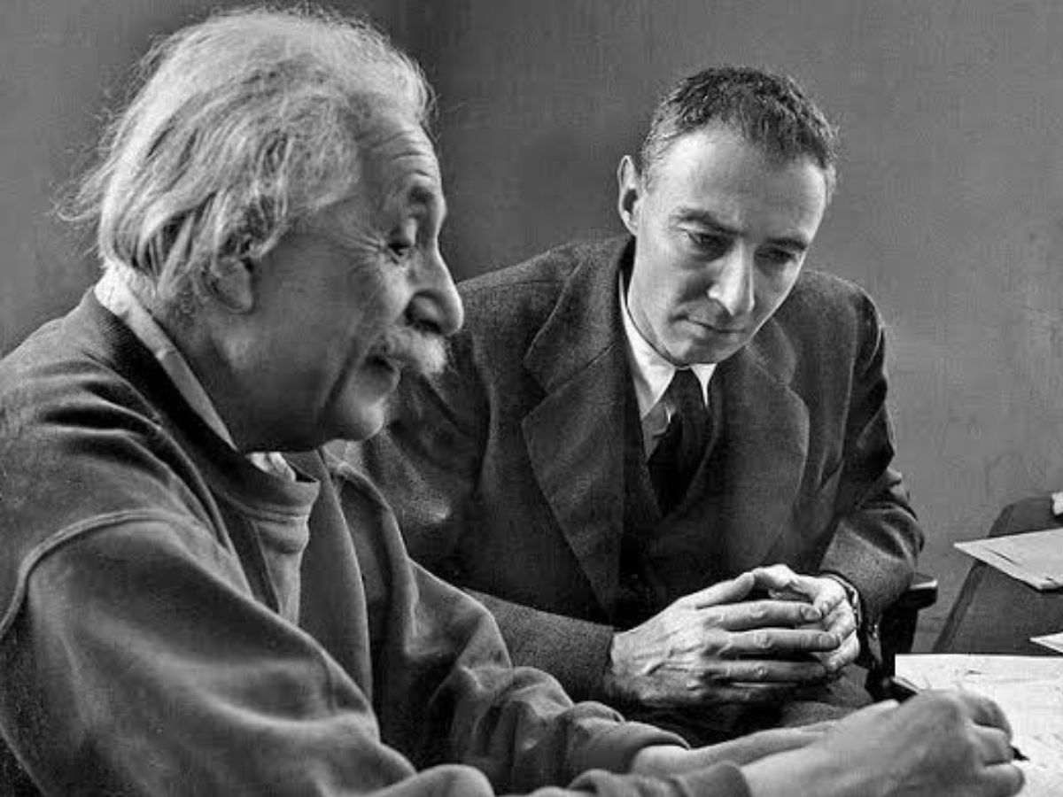 How Are Oppenheimer And Einstein Related?