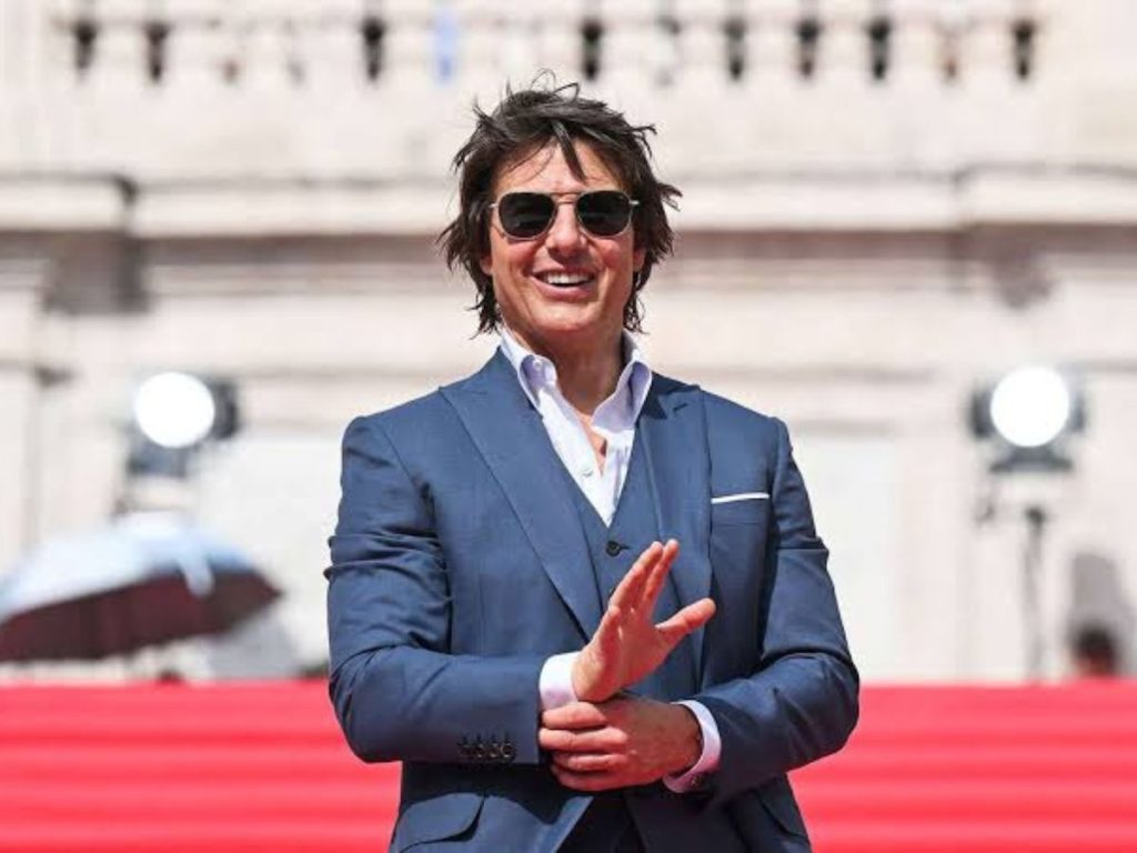 Tom Cruise at the Rome premiere 