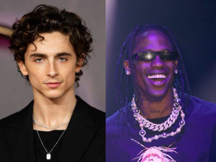 Travis Scott dissed Timothee Chalamet in his latest song