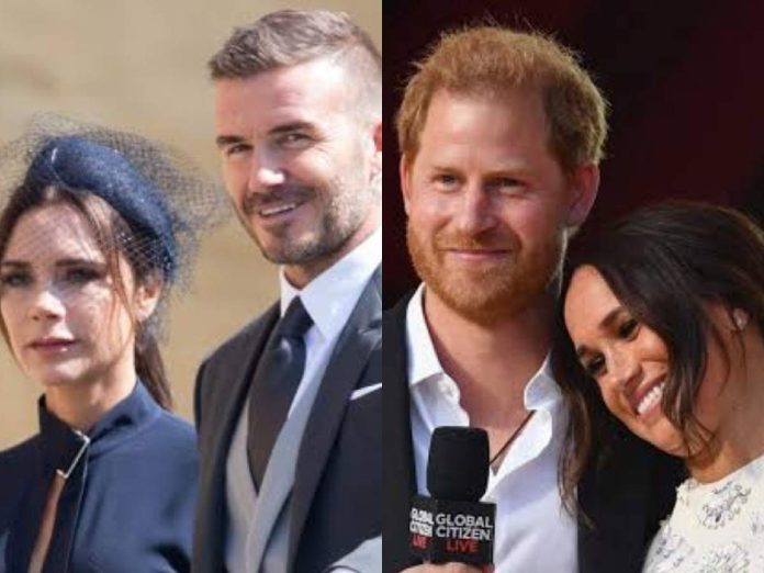 David and Victoria Beckham to cut ties from Prince Harry and Meghan Markle