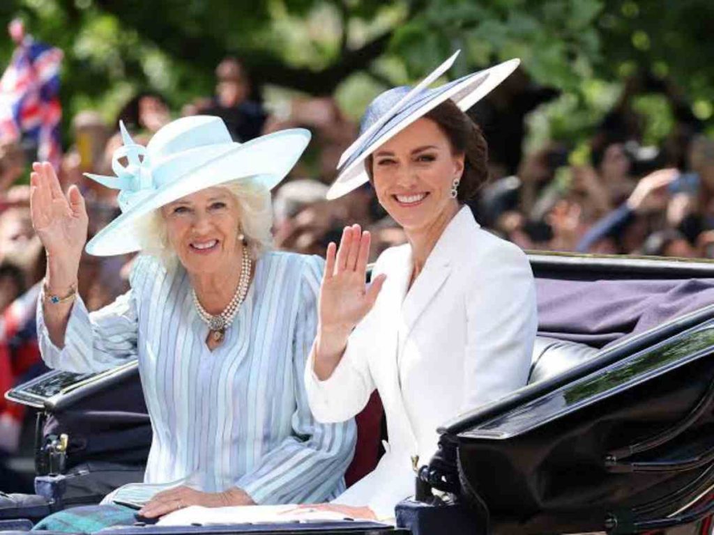 Queen Camilla and Kate Middleton