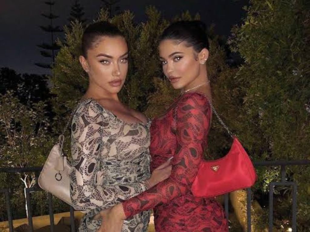 Kylie Jenner and Anastasia Karanikolaou 