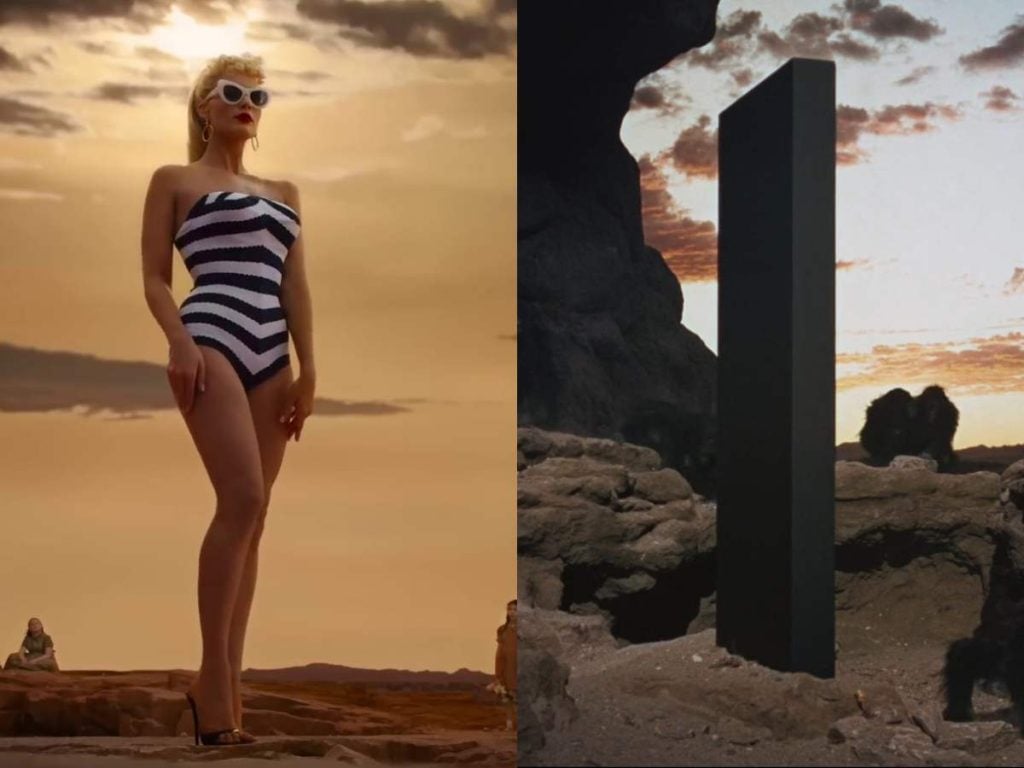 The opening of 'Barbie' takes inspiration from Stanley Kubrick's '2001: A Space Odyssey.'