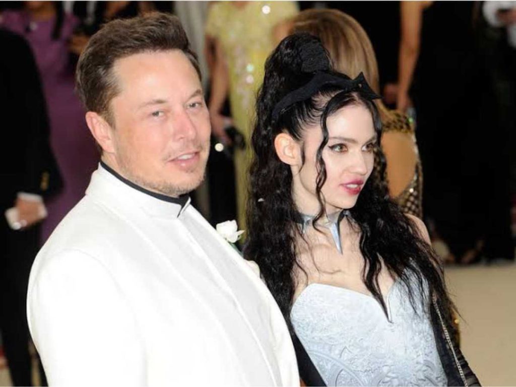 Elon Musk and Grimes (Credit: X)