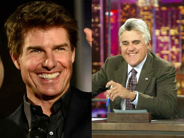 Tom Cruise turned the tables on Jay Leno with his candid response.