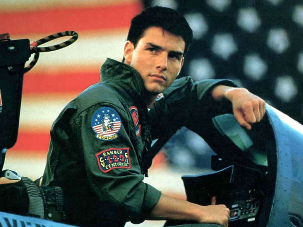 'Top Gun' starring Tom Cruise.