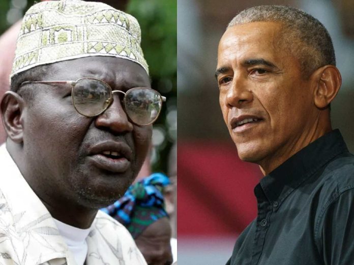 Malik Obama blames his brother for the cook's death