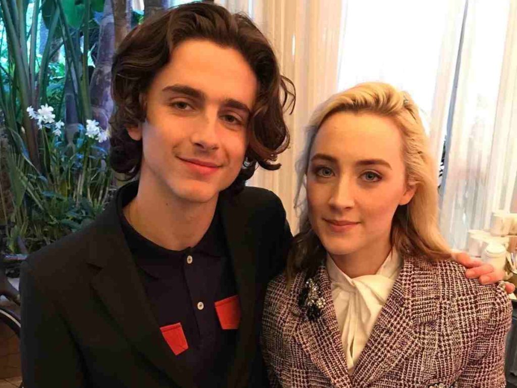 Timothée Chalamet and Saoirse Ronan's cameos were cancelled in the end.