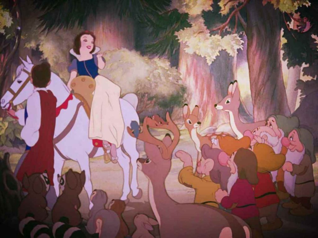 The 1937 animated film 'Snow White And The Seven Dwarfs' 
