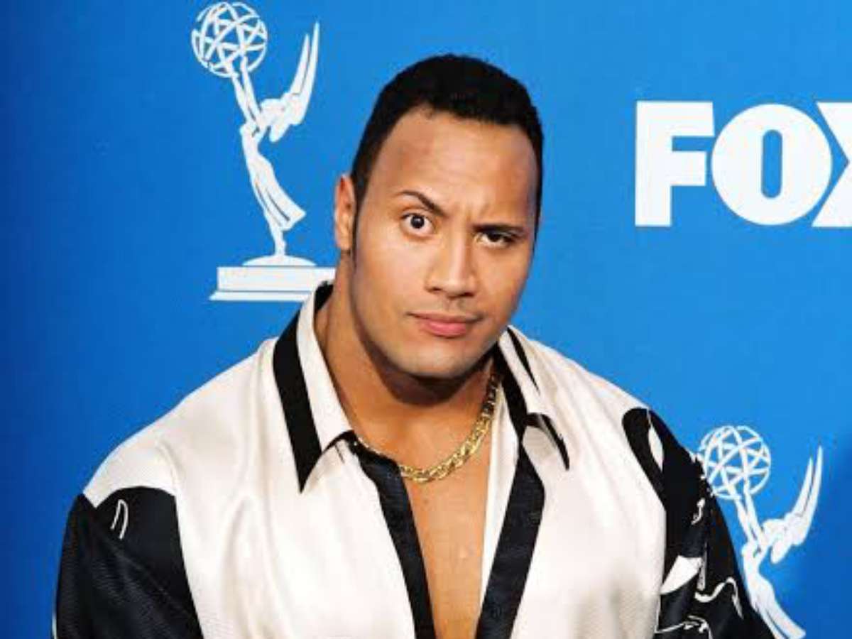 Dwayne Johnson during his early days