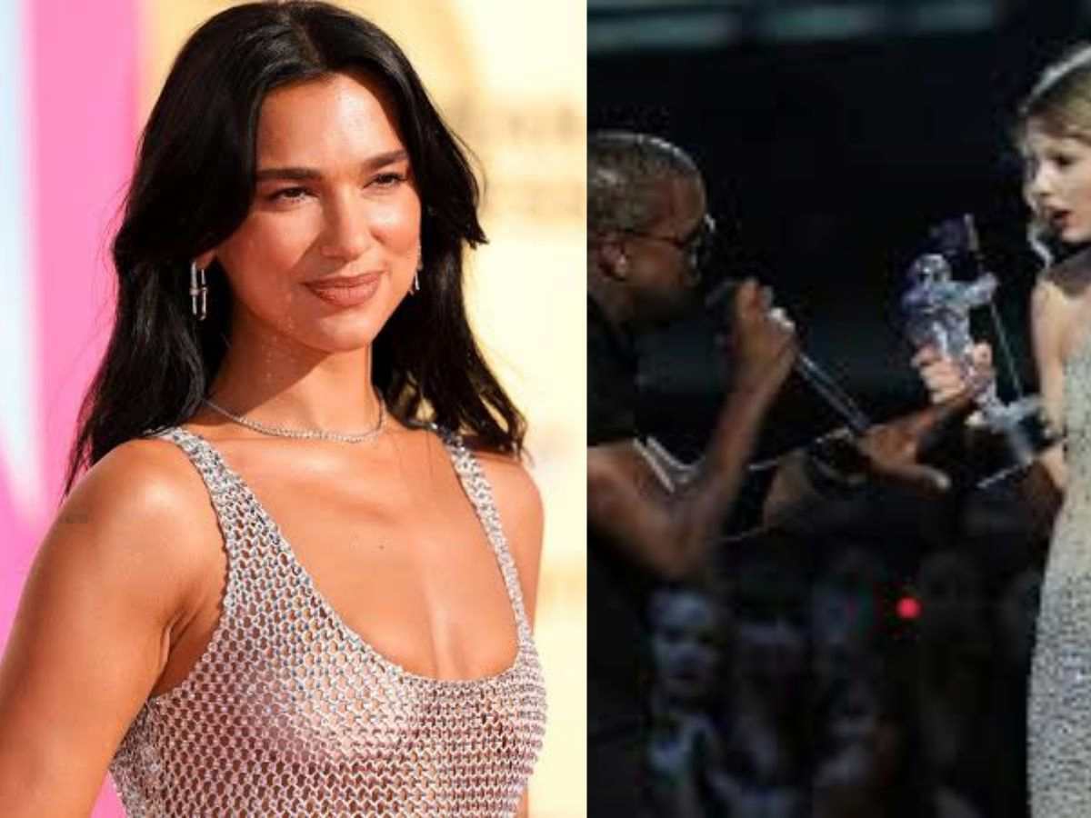Dua Lipa was given death threats by Swifties for choosing Kanye West over Taylor Swift