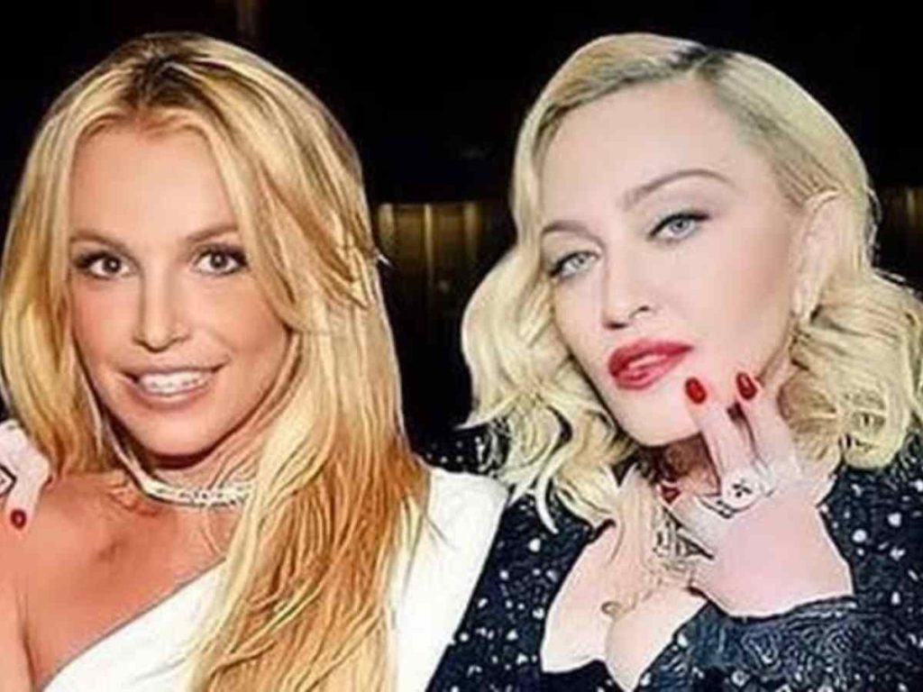 Madonna is hoping to get the pop star Britney Spears to share a stage