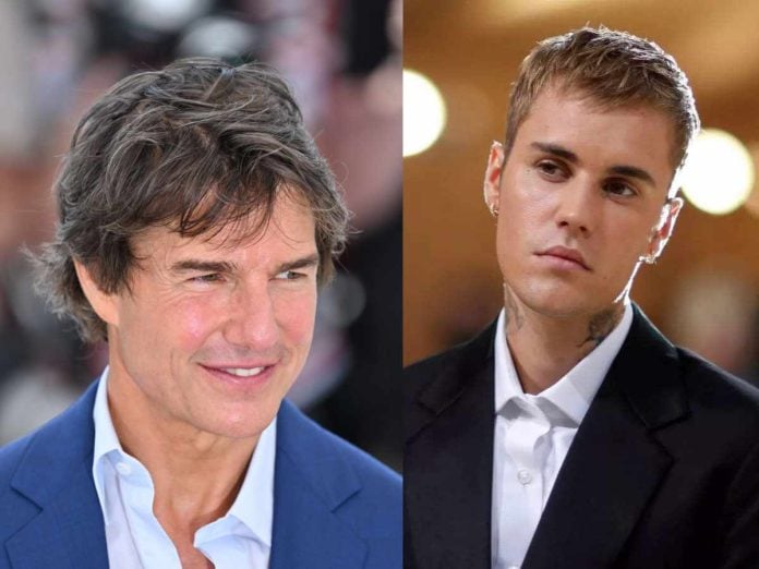 Tom Cruise and Justine Bieber