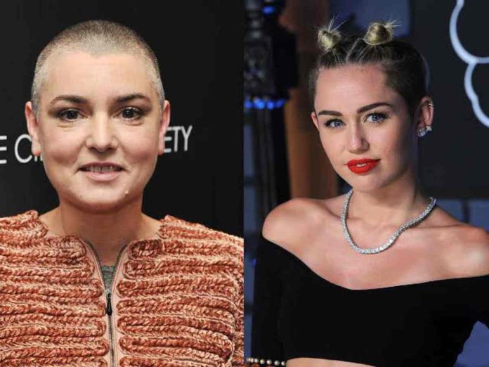 Sinéad O'Connor and Miley Cyrus