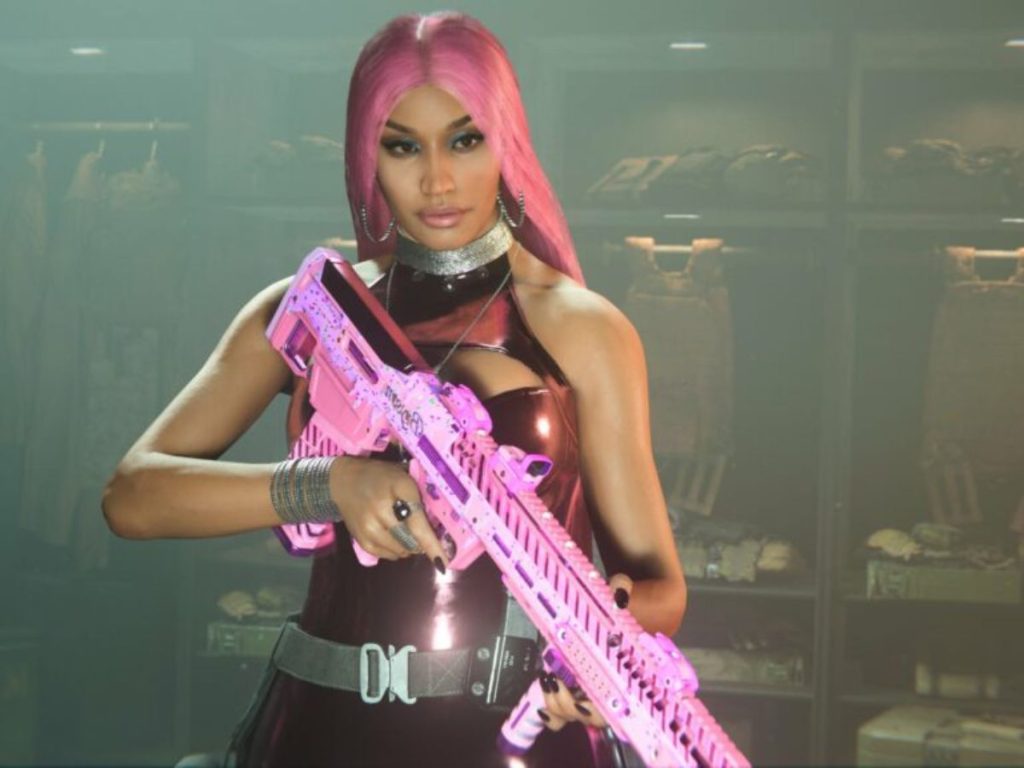 Nicki Minaj in Call of Duty