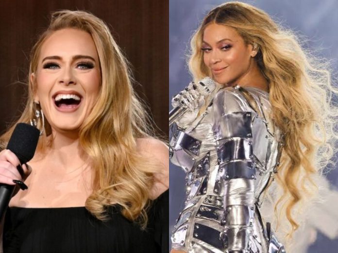 Adele pulled a Beyonce at her concert