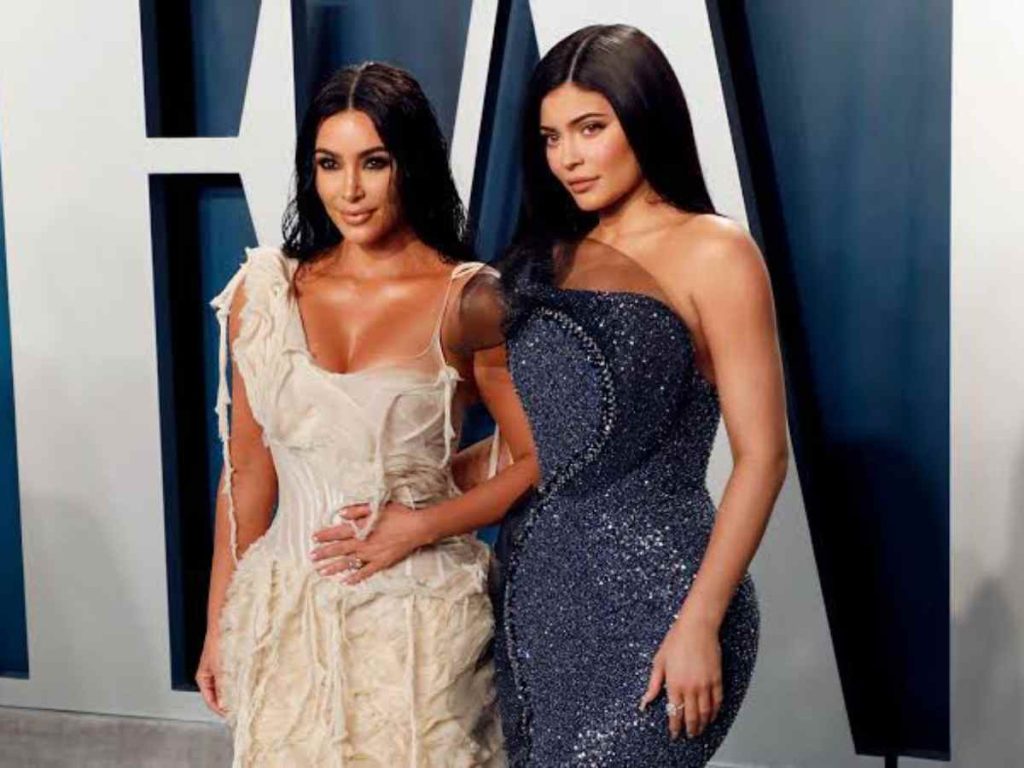 Kim Kardashian and Kylie Jenner