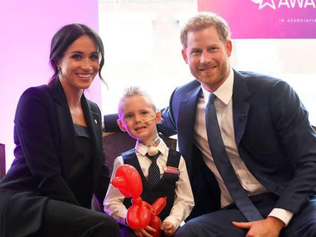 Prince Harry and Meghan Markle at the WellChild Awards  