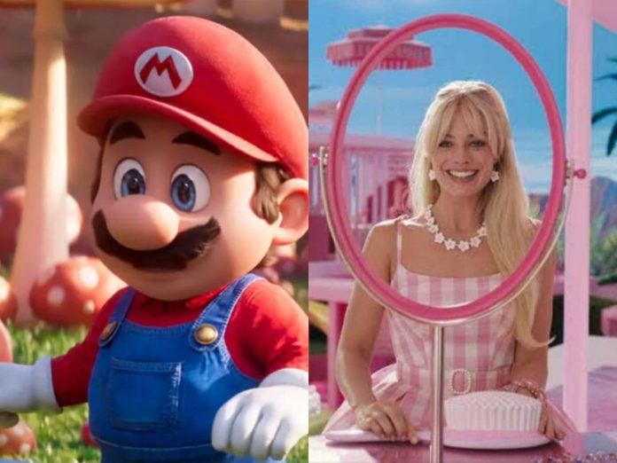 Barbie and Super Mario Bros. Movie