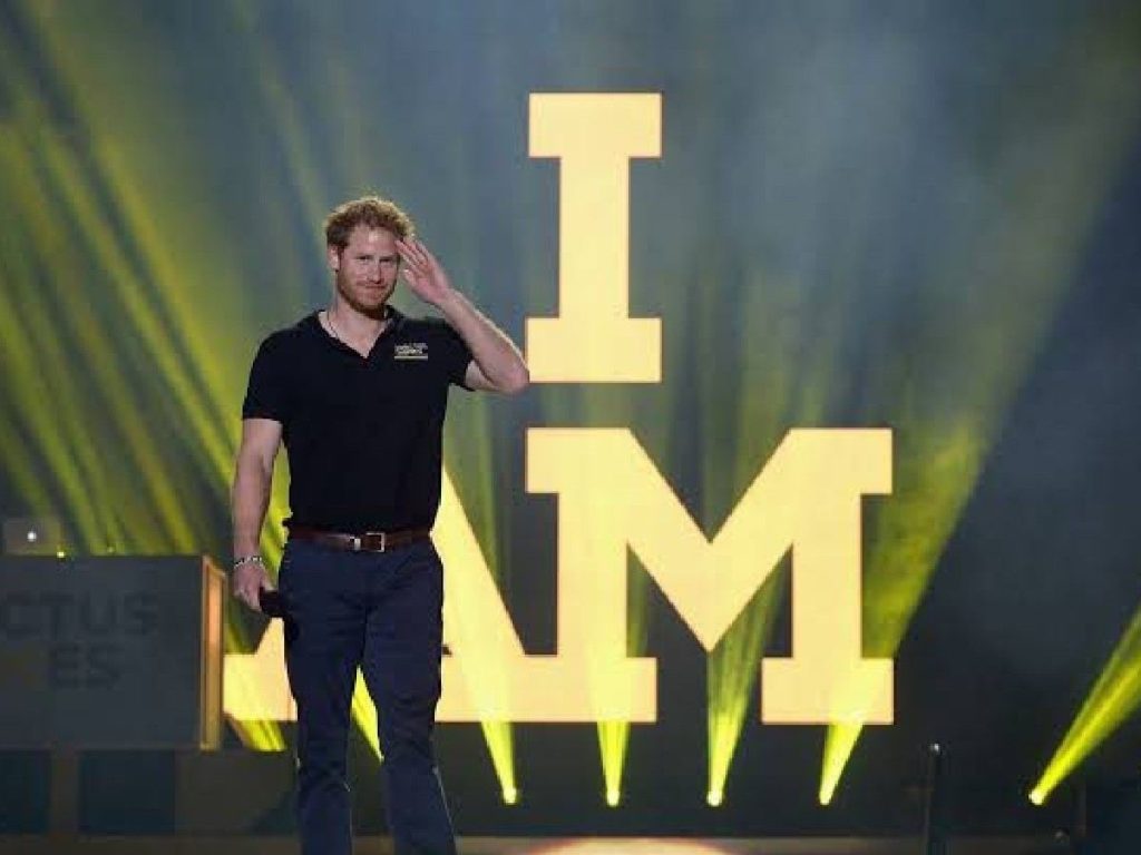 Prince Harry at the Invictus Games 