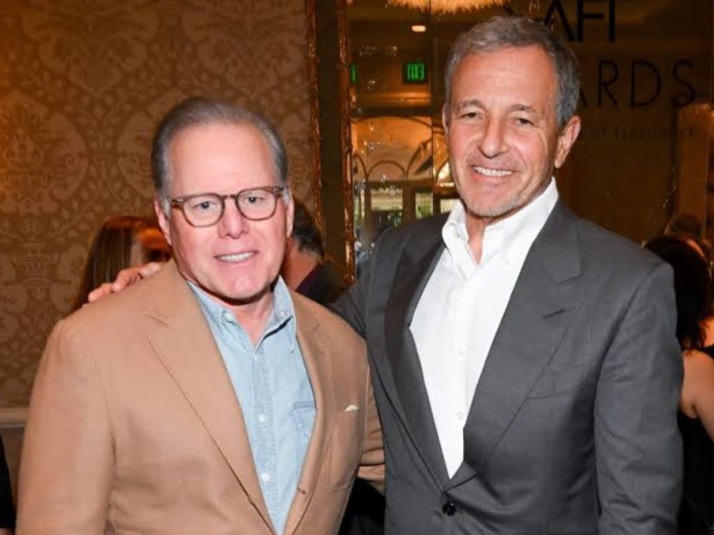 Bob Iger and David Zaslav 