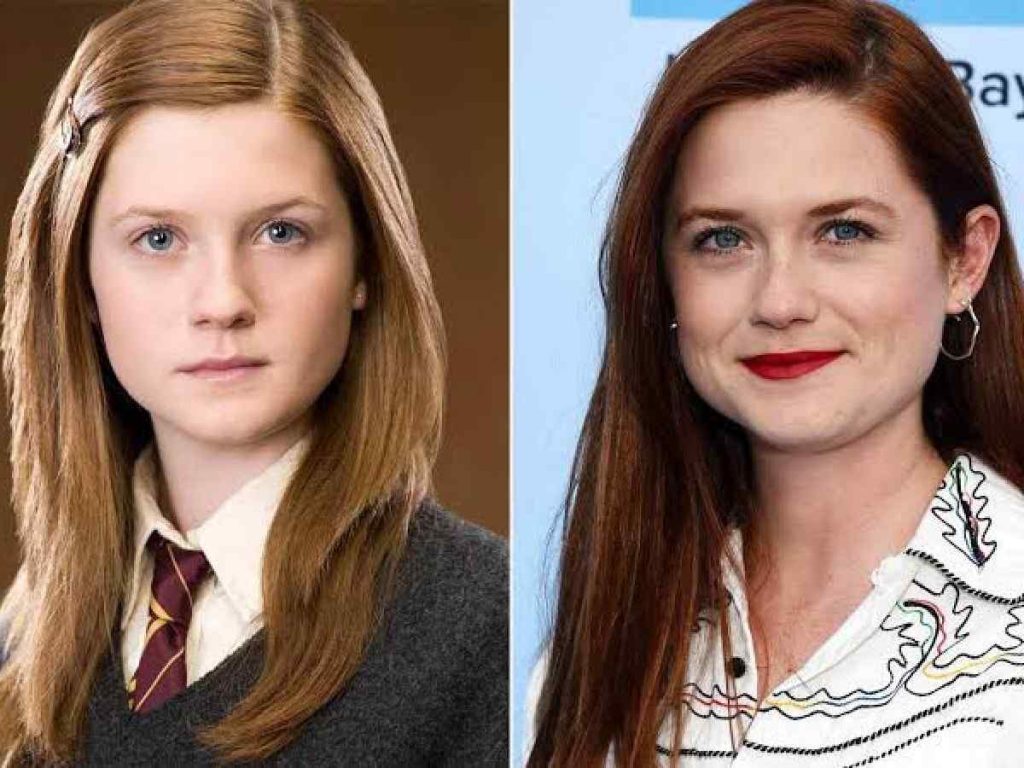 Bonnie Wright as Ginny Weasley in Harry Potter movies