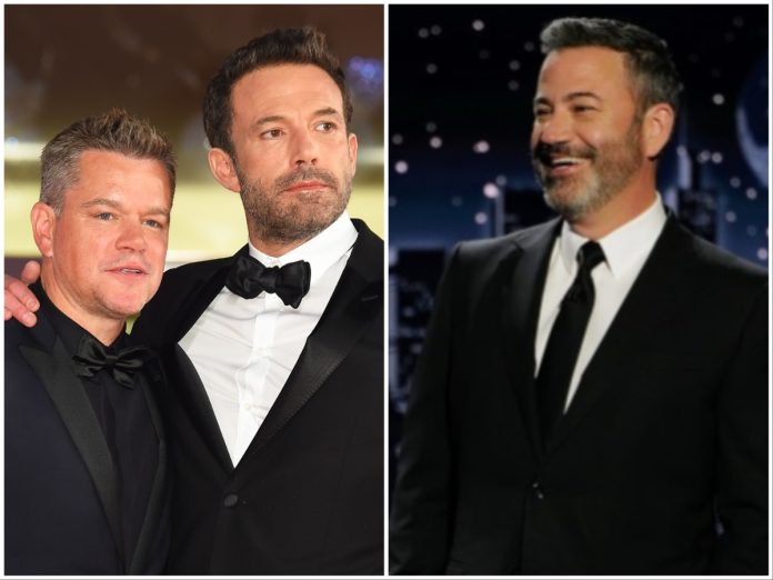 Ben Affleck And Matt Damon offered to help Jimmy Kimmel's team