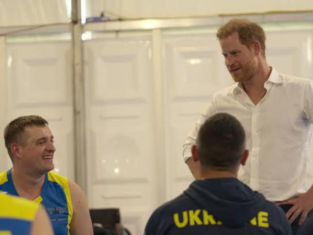Prince Harry in 'Heart of Invictus'