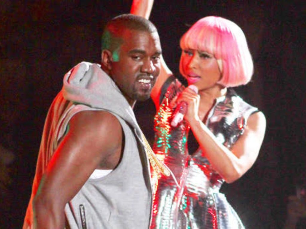 Nicki Minaj and Kanye West 