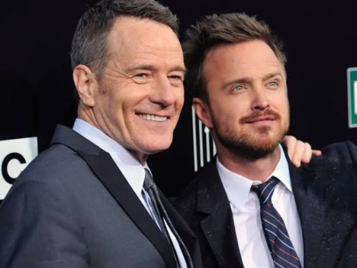 Aaron Paul and Bryan Cranston join the Hollywood strike