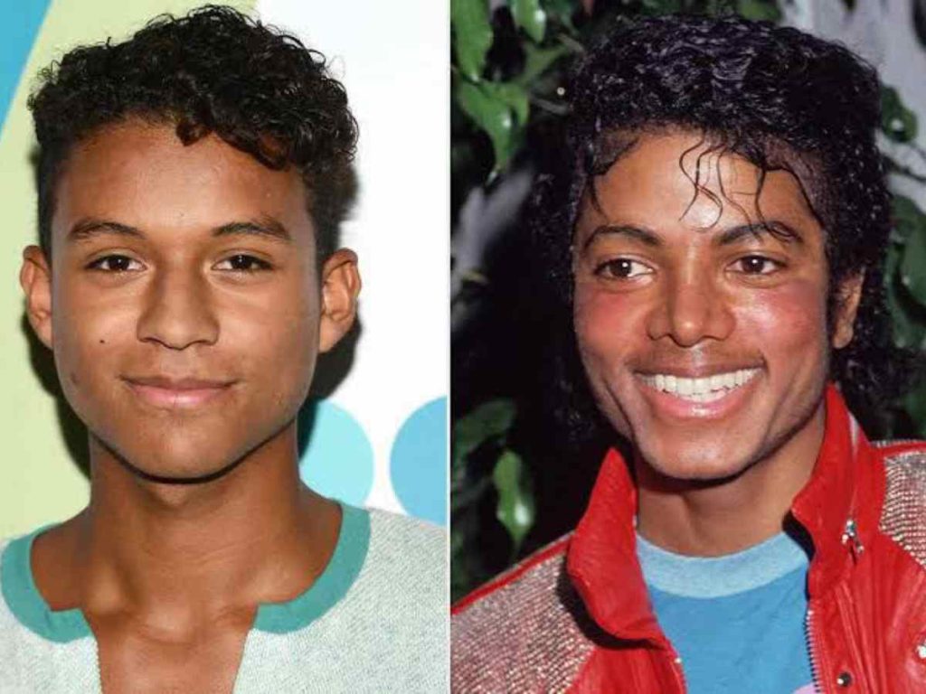 Jaafar Jackson and his late uncle Michael Jackson