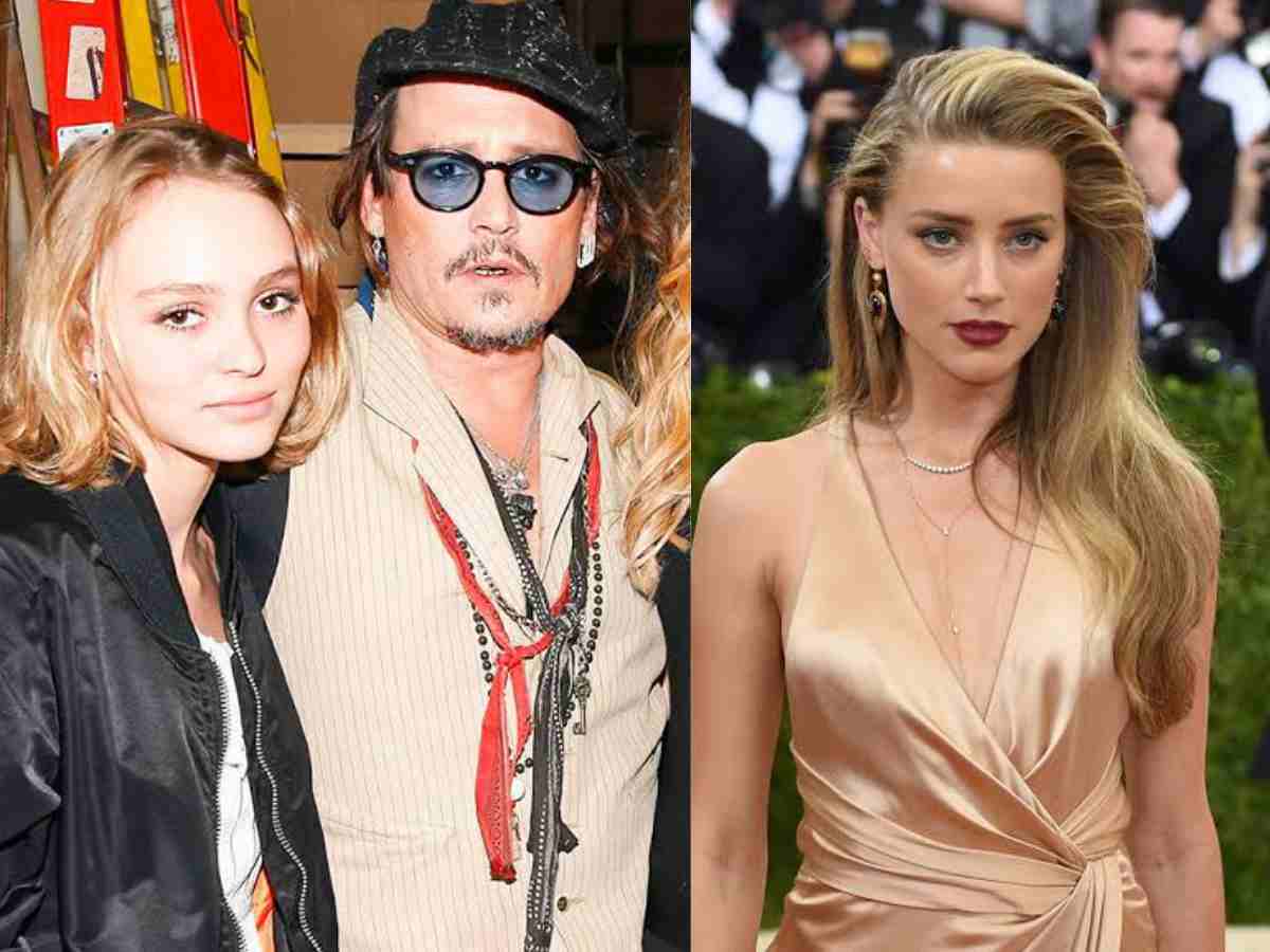 Amber Heard's involvement in Lily-Rose Depp's life upset Johnny Depp