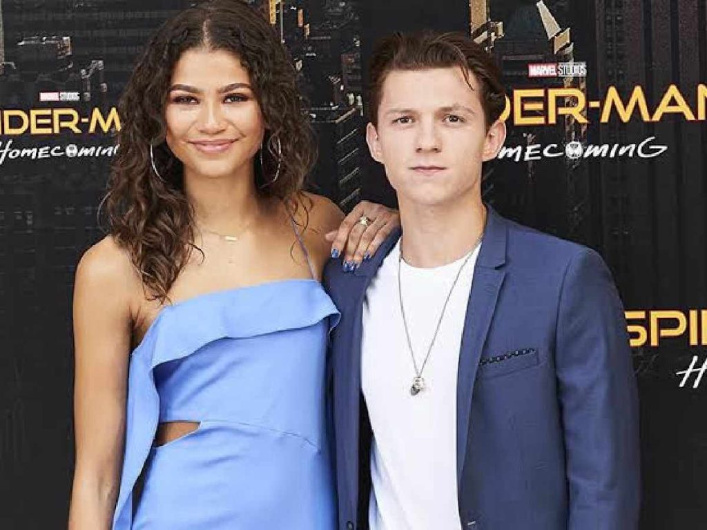 Zendaya and Tom Holland